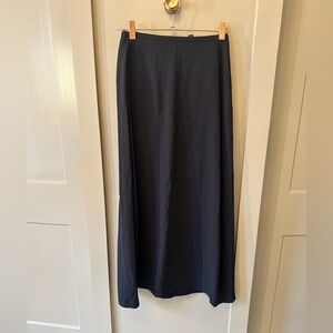 Y's by Yohji Yamamoto Classic Black Maxi Skirt